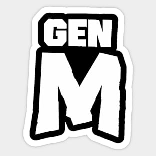 Gen M Sticker